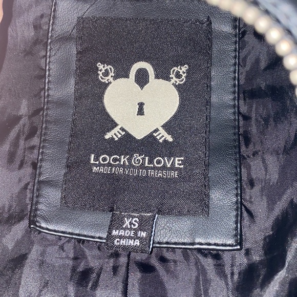 Locks & Love Black Leather Jacket - Picture 7 of 14